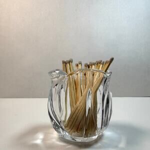 Crystal Tulip Matchstick Vessel